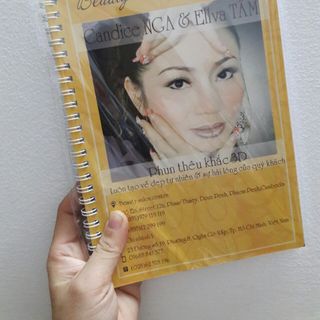 Sổ Tay Lò Xo câ nhân In Bạch Dương