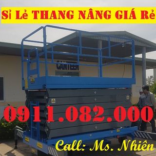 Thang nâng điện 8 mét giá rẻ tại cần thơ- giá sỉ