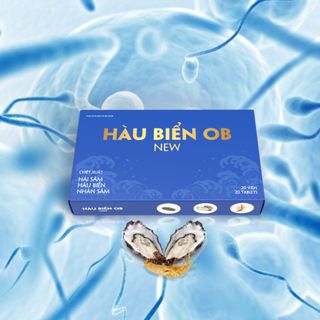 Hàu Biển OB NEW - Dứt điểm xuất tinh sớm, yếu sinh lý, đau lưng, mỏi gối - Hỗ trợ tăng cường chức năng sinh lý nam giới - Bồi bổ sinh lực sức khỏe - Giúp Bổ Thận, Tráng Dương, Mạnh Gân Cốt ( Hộp 20 Viên ) giá sỉ