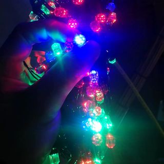 Đèn led trang trí kim cương 50m
