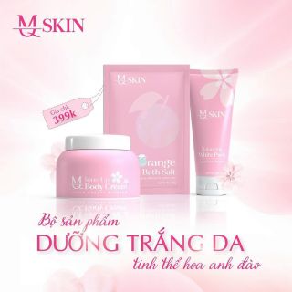 Kem body dưỡng trắng hoa anh đào MQ SKIN giá sỉ