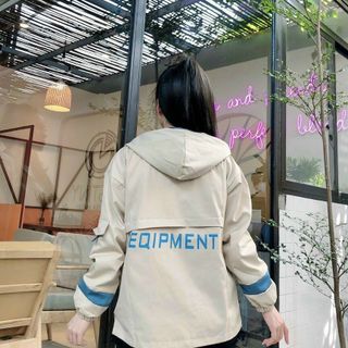 Áo khoác kaki EQIPMENT năng động, rẻ đẹp