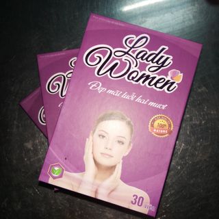 Lady women- viên uống trắng da - đẹp mãi tuổi đôi mươi