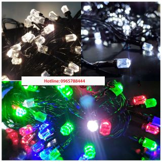 Đèn nháy bóng led kim cương 10m,