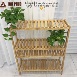 KỆ ĐA NĂNG 3 TẦNG GỖ CAO SU XUẤT KHẨU HÀN QUỐC