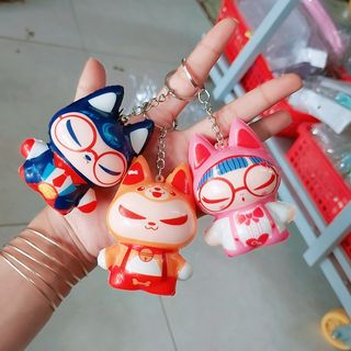 MÓC KHÓA SQUISHY SIÊU NHÂN