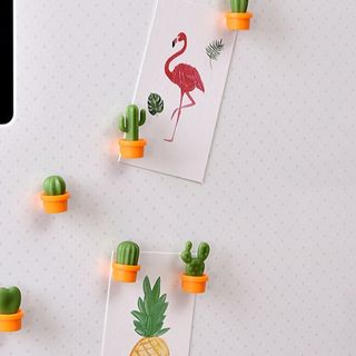 6 Miếng Hít Nam Châm Hình Xương Rồng