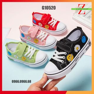 Giày Bata Thể Thao Hoa Cúc Nhỏ Cho Bé Trai Bé Gái Trẻ Trung Năng Động Size 27-36