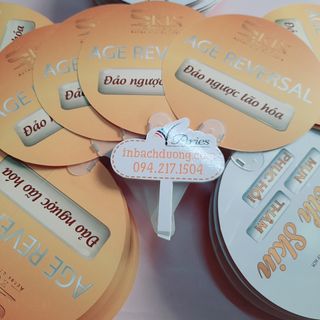 Nhận quạt nhựa quảng cáo sản phẩm In Bạch Dương