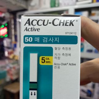 Que thử đường huyết Accu check Active 50 que giá sỉ