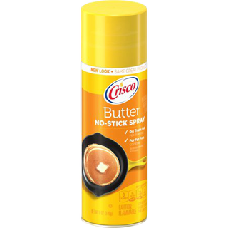 20/chai 1 thùng Dầu ăn kiêng dạng xịt 0 calories Crisco Butter ( vị bơ )( chưa bao gồm phí ship )