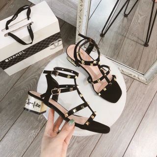 Sandal gót vàng 5 f sỉ 68 k