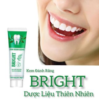 KEM ĐÁNH RĂNG THẢO MỘC BRIGHT GIÚP BẢO VỆ NƯỚU VÀ MEN RĂNG giá sỉ