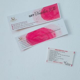 Voucher đôi In Bạch Dương