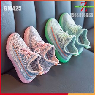 Giày Thể Thao Cho Trẻ Em Vải Lưới Thoáng Khí Chống Trơn Trượt Kiểu Dáng Hàn Quốc Size 27-36