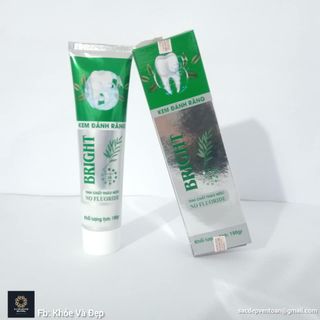 KEM ĐÁNH RĂNG THẢO MỘC BRIGHT GIÚP BẢO VỆ NƯỚU VÀ MEN RĂNG
