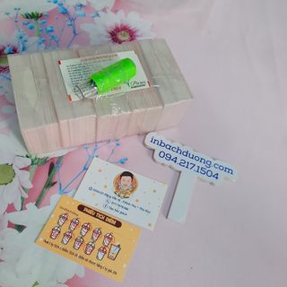 Nhận in menu bìa dày-phiếu tích điểm-dấu tích điểm  In Bạch Dương