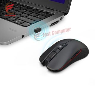 Chuột game HXSJ T30 sạc rời, Wireless, Led đổi màu, 7 phím