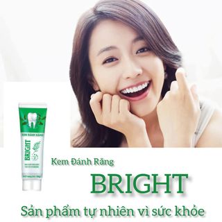 KEM ĐÁNH RĂNG THẢO MỘC BRIGHT GIÚP BẢO VỆ NƯỚU VÀ MEN RĂNG