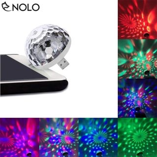 Đèn led vũ trường mini cổng Usb