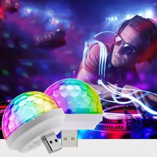 Đèn led vũ trường mini cổng Usb