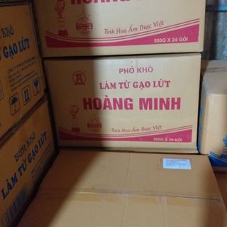 GÓI 500GR PHỞ GẠO LỨT ĐỎ HOÀNG MINH