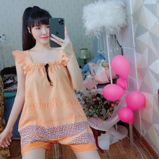 Bộ Đồ Mặc Nhà Lụa Satin