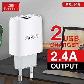 Bộ Sạc Iphone - Type C- Micro Sạc Nhanh 2.4A Earldom Es-196