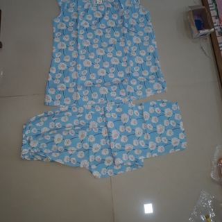 Đồ bộ nữ quần dài tay con