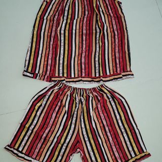 Đồ bộ nữ vải tole 2 dây quần sọt