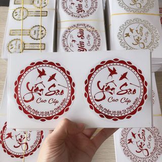 NHÃN THÂN HỦ YẾN CHƯNG ÉP KIM