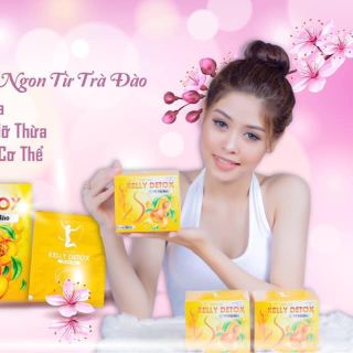 Trà Đào Giảm Cân Kelly Detox
