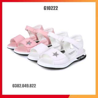 Dép Sandal Bé Gái Thời Trang Hàn Quốc Cực Xinh Hình Sao Chống Trơn Trượt Size 27 - 33 giá sỉ