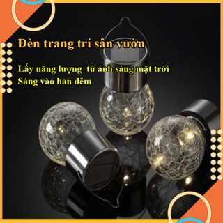 Đèn năng lượng mặt trời - dạng treo dùng làm trang trí quanh nhà [0405]