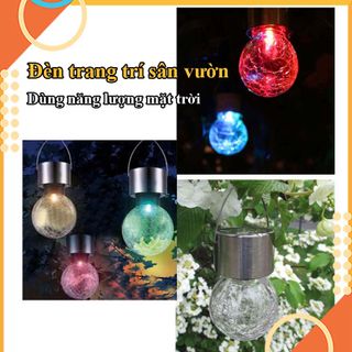 Đèn năng lượng mặt trời - dạng treo dùng làm trang trí quanh nhà [0405]