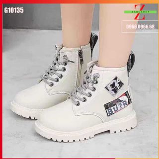 Giày Cao Cổ Bé Gái Bé Trai - Boot Lót Nhung Da Mềm Đi Êm Chân Cho Mùa Đông Ấm Áp Size 27 - 36 giá sỉ