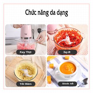 Máy xay thịt Lotor công suất 300W cối thủy tinh dày 6mm - SCJ
