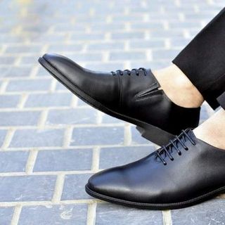 Giày tây nam buộc dây da bò thật sỉ từ xưởng