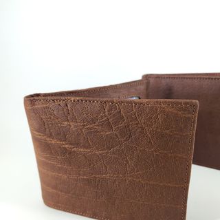 Bóp da trâu màu bò cháy cực chất