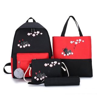 Bộ túi xách balo 4 món chỉ 125k