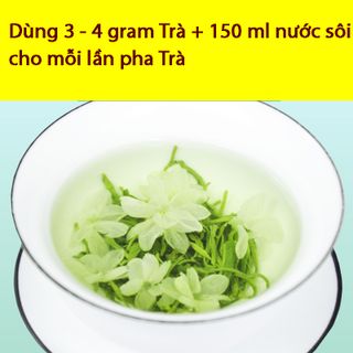 Trà xanh Mạt Lê Hoa (Trà Hoa Nhài) - Hộp 250 gram