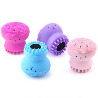 Cọ rửa mặt và massge bạch tuộc silicon