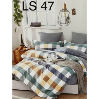Bộ drap mền cotton lụa cao cấp