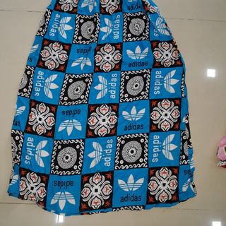 Đầm mặc nhà 2 dây vải tole (bản to, bản nhỏ)