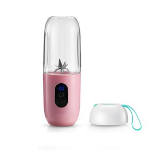 Máy xay sinh tố cầm tay dung tích 460ml công suất 125W pin 2400mah dao 6 lưỡi - JC20