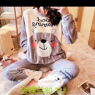 Bộ đồ ngủ băng lông cao cấp.