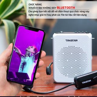 Máy trợ giảng không dây UHF Takstar E300W