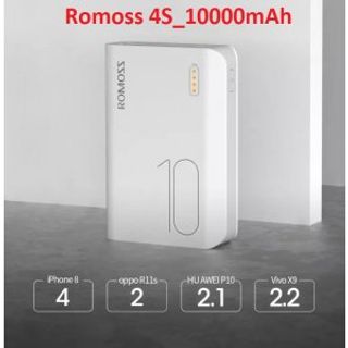 Pin dự phòng Romoss Sense 4S vuông- 10000mah giá sỉ