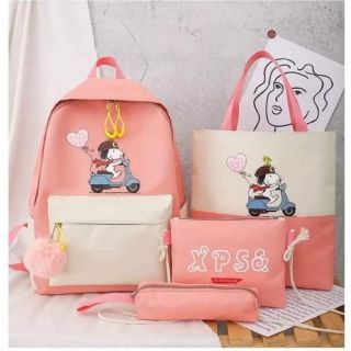 Balô 4 món 125k mẫu mới