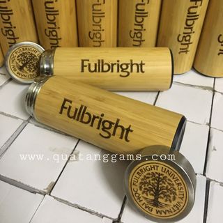 Bình giữ nhiệt vỏ tre trúc